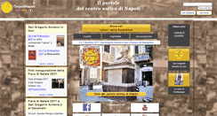 Desktop Screenshot of corpodinapoli.it
