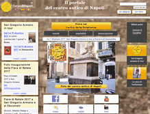 Tablet Screenshot of corpodinapoli.it